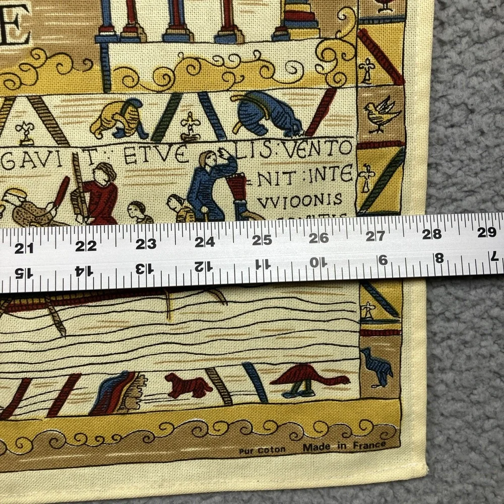 TELLE DU CONQUEST DITE‎ Tapisserie De La Reine 28